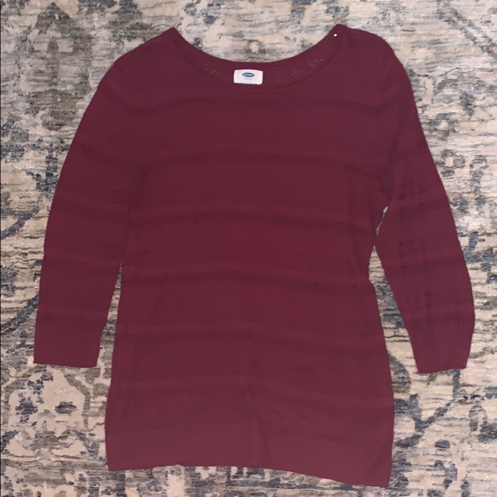 Dark Maroon Sweater